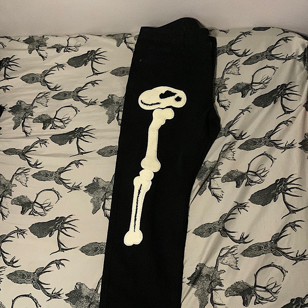 Men skeleton pants